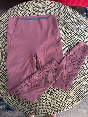 Women’s Spanx High-Waist Performance Leggings in Dusty Rose